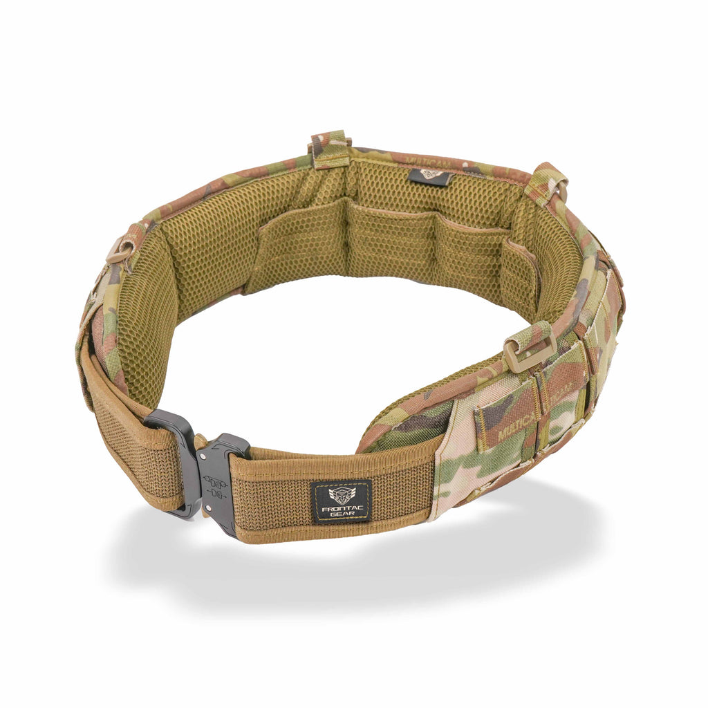 Slim MOLLE War Belt with Detachable Inner Padding