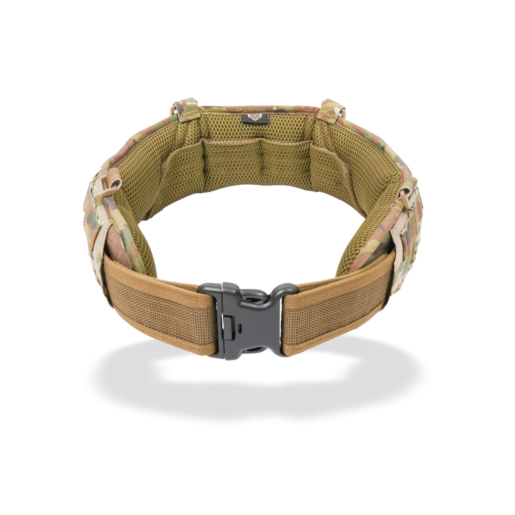 Slim MOLLE War Belt with Detachable Inner Padding