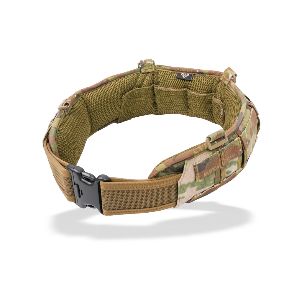 Slim MOLLE War Belt with Detachable Inner Padding