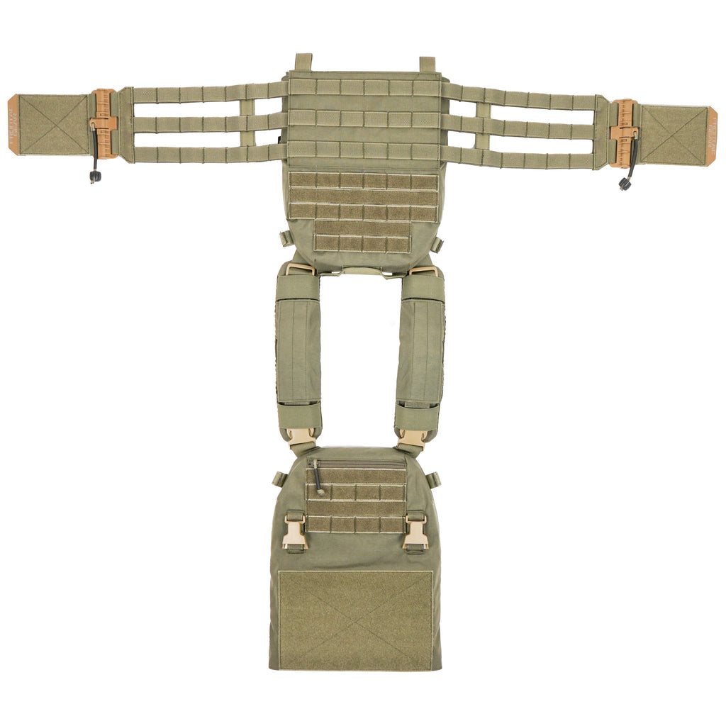 TCV QR Carrier - V1 with Skeleton 3-Band Cummerbund System